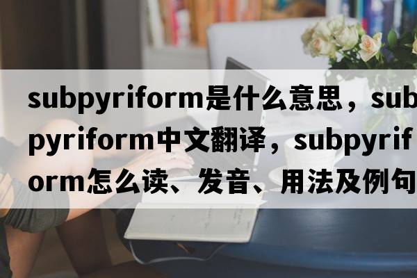 subpyriform是什么意思，subpyriform中文翻譯，subpyriform怎么讀、發(fā)音、用法及例句