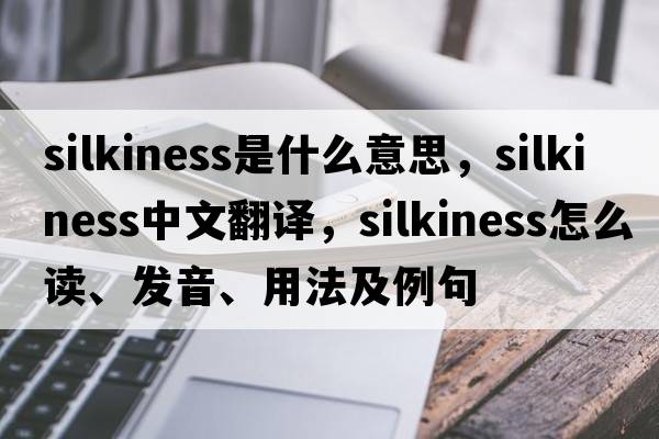 silkiness是什么意思，silkiness中文翻譯，silkiness怎么讀、發(fā)音、用法及例句