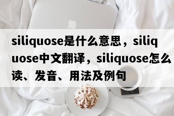 siliquose是什么意思，siliquose中文翻譯，siliquose怎么讀、發(fā)音、用法及例句