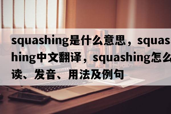 squashing是什么意思，squashing中文翻譯，squashing怎么讀、發(fā)音、用法及例句