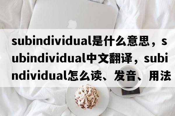 subindividual是什么意思，subindividual中文翻譯，subindividual怎么讀、發(fā)音、用法及例句