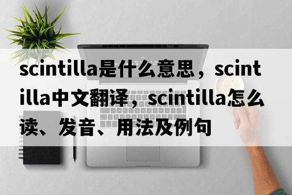 scintilla是什么意思，scintilla中文翻譯，scintilla怎么讀、發(fā)音、用法及例句