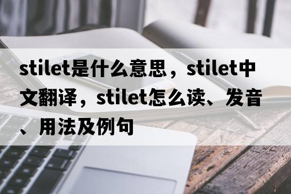stilet是什么意思，stilet中文翻譯，stilet怎么讀、發(fā)音、用法及例句
