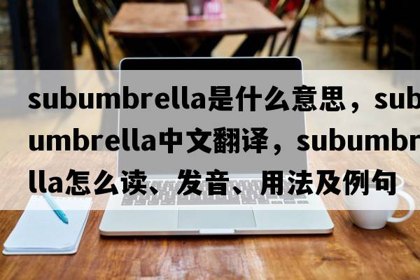 subumbrella是什么意思，subumbrella中文翻譯，subumbrella怎么讀、發(fā)音、用法及例句