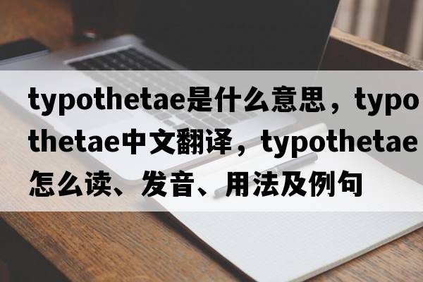 typothetae是什么意思，typothetae中文翻譯，typothetae怎么讀、發(fā)音、用法及例句