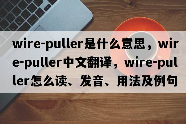 wire-puller是什么意思，wire-puller中文翻譯，wire-puller怎么讀、發(fā)音、用法及例句