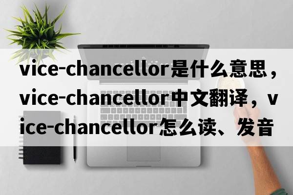 vice-chancellor是什么意思，vice-chancellor中文翻譯，vice-chancellor怎么讀、發(fā)音、用法及例句