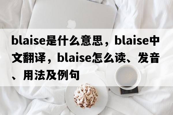 BLAISE是什么意思，BLAISE中文翻譯，BLAISE怎么讀、發(fā)音、用法及例句