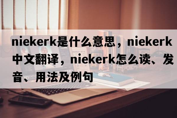Niekerk是什么意思，Niekerk中文翻譯，Niekerk怎么讀、發(fā)音、用法及例句