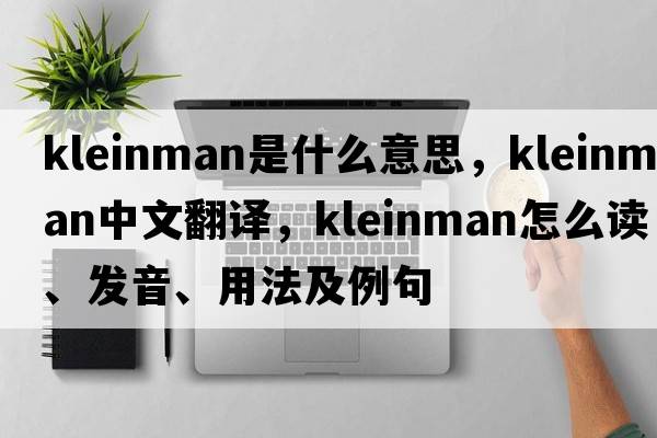 Kleinman是什么意思，Kleinman中文翻譯，Kleinman怎么讀、發(fā)音、用法及例句