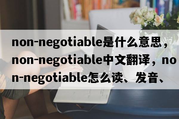 non-negotiable是什么意思，non-negotiable中文翻譯，non-negotiable怎么讀、發(fā)音、用法及例句
