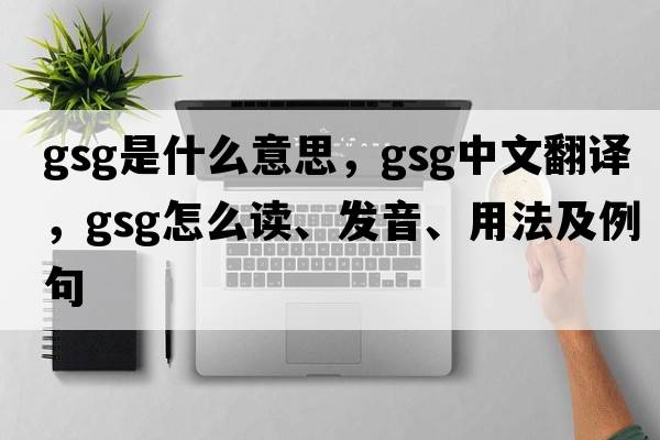 gsg是什么意思，gsg中文翻譯，gsg怎么讀、發(fā)音、用法及例句