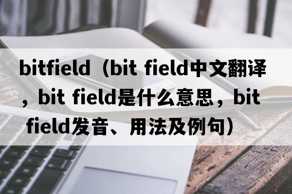 bitfield（bit field中文翻譯，bit field是什么意思，bit field發(fā)音、用法及例句）