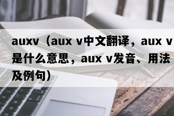 auxv（aux v中文翻譯，aux v是什么意思，aux v發(fā)音、用法及例句）