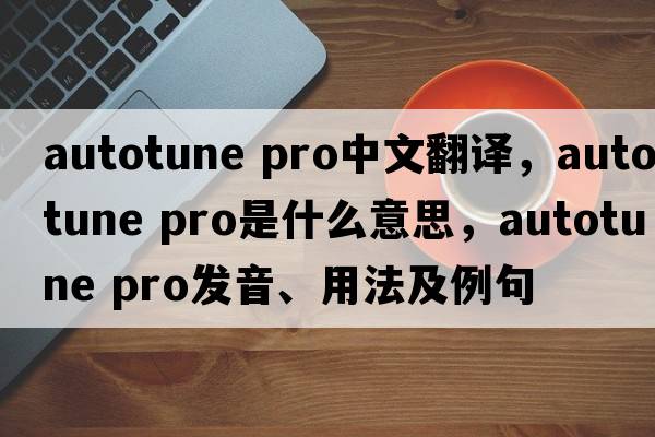 autotune pro中文翻譯，autotune pro是什么意思，autotune pro發(fā)音、用法及例句