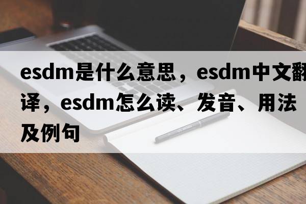 ESDM是什么意思，ESDM中文翻譯，ESDM怎么讀、發(fā)音、用法及例句