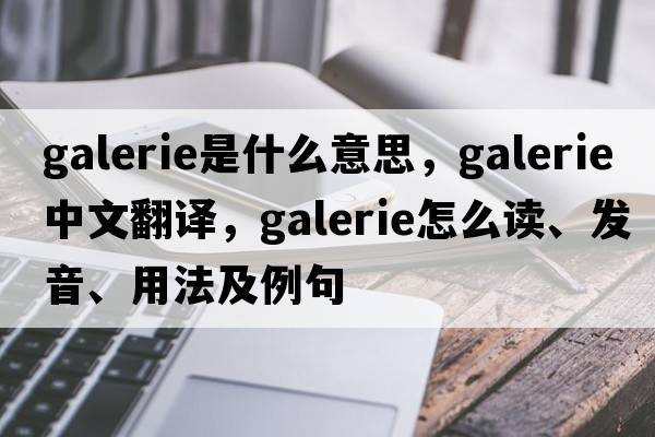 galerie是什么意思，galerie中文翻譯，galerie怎么讀、發(fā)音、用法及例句