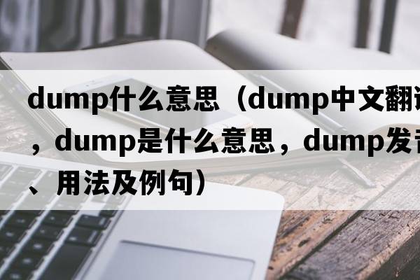dump什么意思（dump中文翻譯，dump是什么意思，dump發(fā)音、用法及例句）