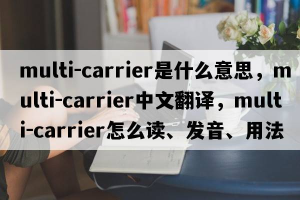 multi-carrier是什么意思，multi-carrier中文翻譯，multi-carrier怎么讀、發(fā)音、用法及例句