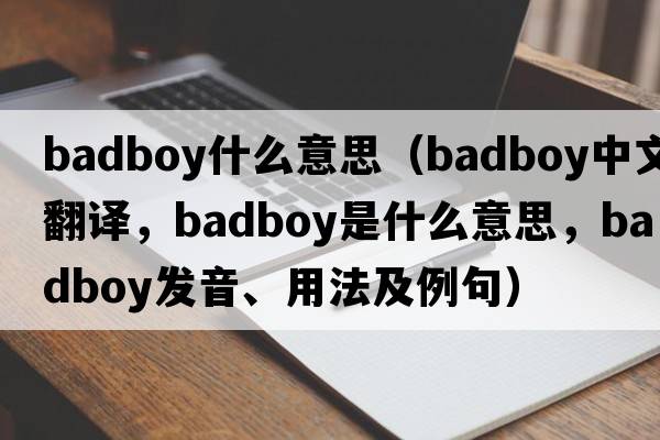 badboy什么意思（badboy中文翻譯，badboy是什么意思，badboy發(fā)音、用法及例句）
