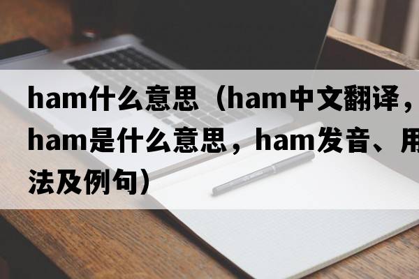 ham什么意思（ham中文翻譯，ham是什么意思，ham發(fā)音、用法及例句）