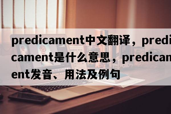 predicament中文翻譯，predicament是什么意思，predicament發(fā)音、用法及例句