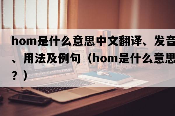 hom是什么意思中文翻譯、發(fā)音、用法及例句（Hom是什么意思？）