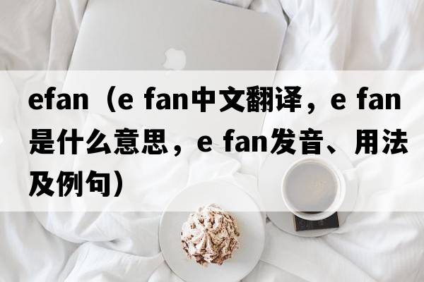 efan（e fan中文翻譯，e fan是什么意思，e fan發(fā)音、用法及例句）