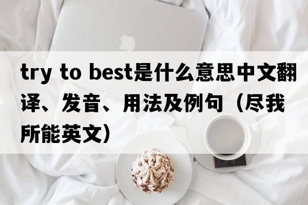 try to best是什么意思中文翻譯、發(fā)音、用法及例句（盡我所能英文）