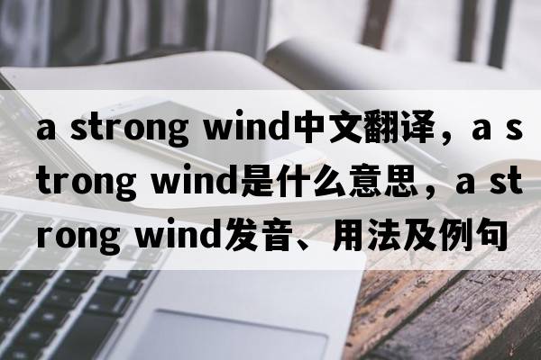 a strong wind中文翻譯，a strong wind是什么意思，a strong wind發(fā)音、用法及例句