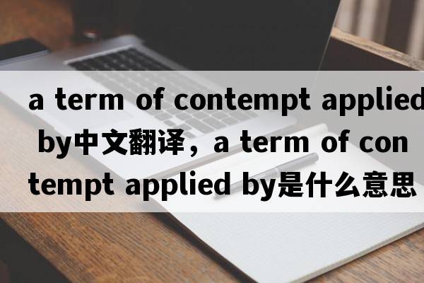 a term of contempt applied by中文翻譯，a term of contempt applied by是什么意思，a term of contempt applied by發(fā)音