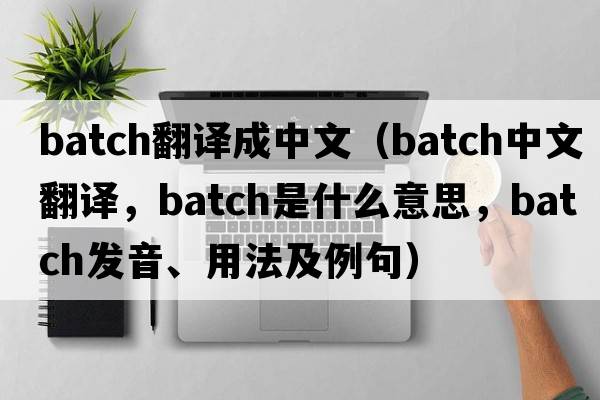 batch翻譯成中文（batch中文翻譯，batch是什么意思，batch發(fā)音、用法及例句）
