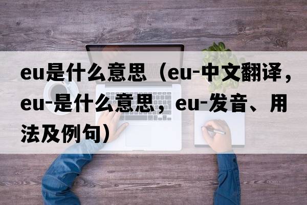 eu是什么意思（eu-中文翻譯，eu-是什么意思，eu-發(fā)音、用法及例句）
