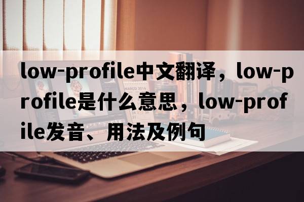low-profile中文翻譯，low-profile是什么意思，low-profile發(fā)音、用法及例句