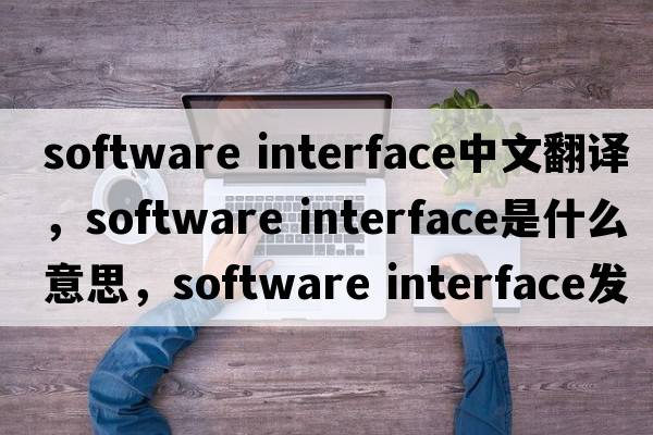 software interface中文翻譯，software interface是什么意思，software interface發(fā)音、用法及例句