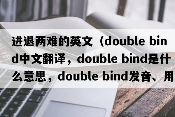 進退兩難的英文（double bind中文翻譯，double bind是什么意思，double bind發(fā)音、用法及例句）
