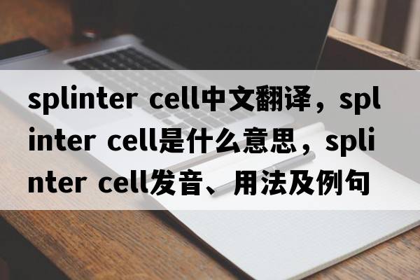 splinter cell中文翻譯，splinter cell是什么意思，splinter cell發(fā)音、用法及例句