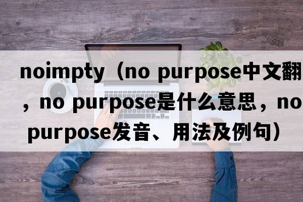 noimpty（no purpose中文翻譯，no purpose是什么意思，no purpose發(fā)音、用法及例句）
