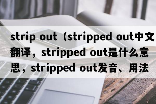 strip out（stripped out中文翻譯，stripped out是什么意思，stripped out發(fā)音、用法及例句）