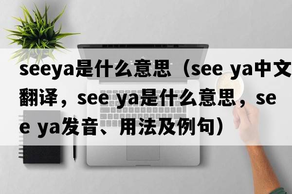 seeya是什么意思（See ya中文翻譯，See ya是什么意思，See ya發(fā)音、用法及例句）