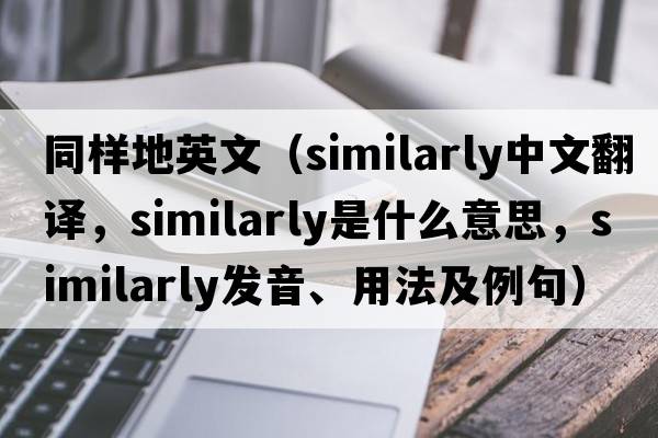 同樣地英文（similarly中文翻譯，similarly是什么意思，similarly發(fā)音、用法及例句）