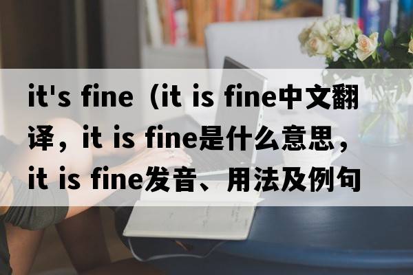 it's fine（it is fine中文翻譯，it is fine是什么意思，it is fine發(fā)音、用法及例句）