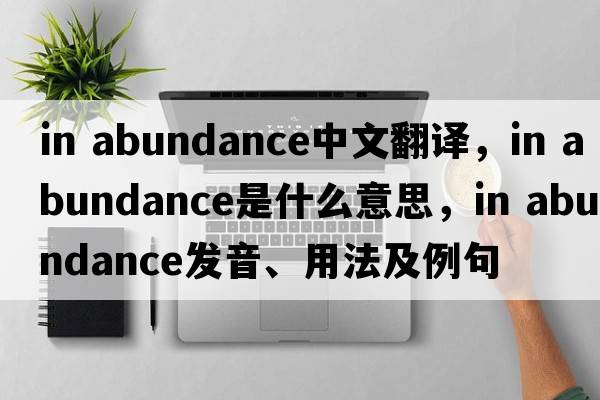 in abundance中文翻譯，in abundance是什么意思，in abundance發(fā)音、用法及例句