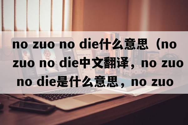 no zuo no die什么意思（no zuo no die中文翻譯，no zuo no die是什么意思，no zuo no die發(fā)音、用法及例句）