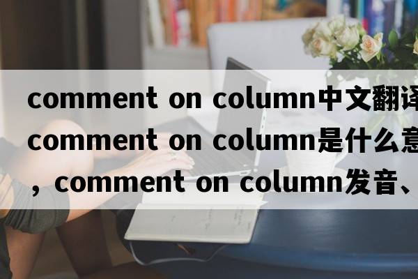 comment on column中文翻譯，comment on column是什么意思，comment on column發(fā)音、用法及例句