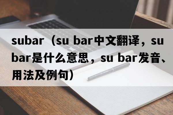subar（su bar中文翻譯，su bar是什么意思，su bar發(fā)音、用法及例句）