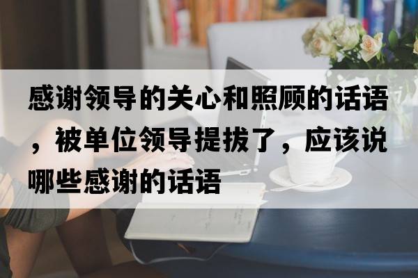 感謝領(lǐng)導(dǎo)的關(guān)心和照顧的話語，被單位領(lǐng)導(dǎo)提拔了，應(yīng)該說哪些感謝的話語