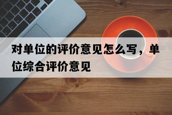 對(duì)單位的評(píng)價(jià)意見怎么寫，單位綜合評(píng)價(jià)意見