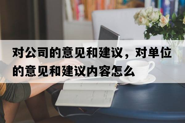 對(duì)公司的意見和建議，對(duì)單位的意見和建議內(nèi)容怎么