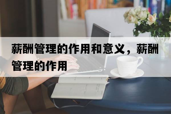 薪酬管理的作用和意義，薪酬管理的作用